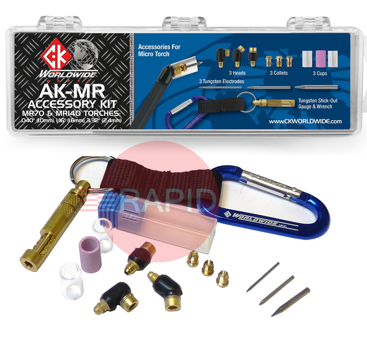 CK-MR1412SF  CK MR140 Water-Cooled Micro Torch Package, 140 Amp, with 3.8m Superflex Cables, 3/8